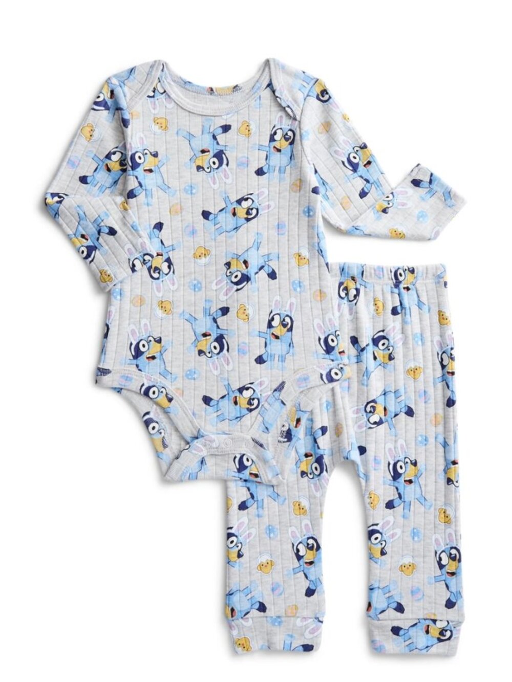 NWT - Bluey 2 pc Long Sleeve Easter Themed Pant Set